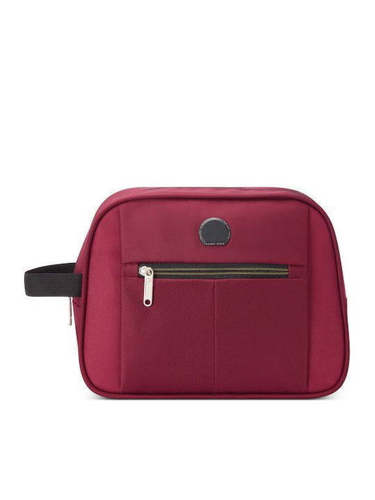 Necessaire in Burgundisch Farbe 28cm