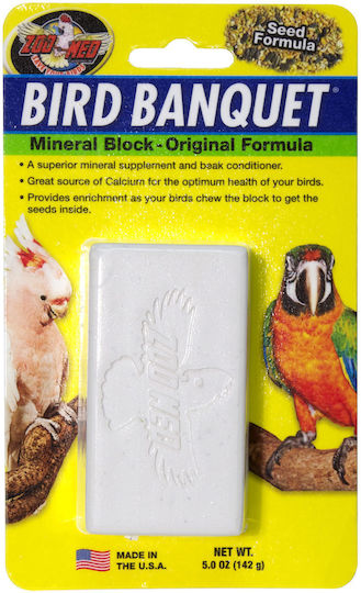 Zoomed Zoo Med μπλόκ ασβεστίου Βιταμίνη Πτηνών 142gr