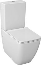 Jika Stehende Toilette mit Spülung Weiße