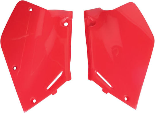 UFO Motorcycle Side Plastic for Honda CR 125 Red 1pcs