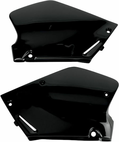 UFO Motorcycle Side Plastic for Honda CR 250 Black 1pcs