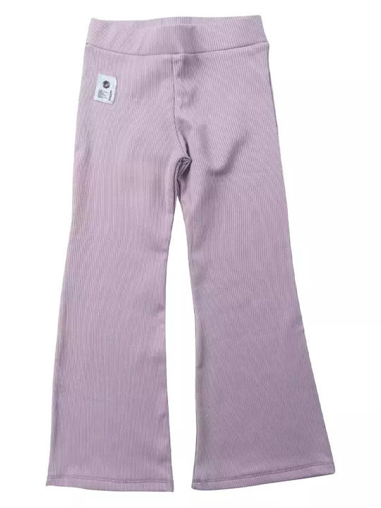 Evita Kinder Leggings Lang Lila