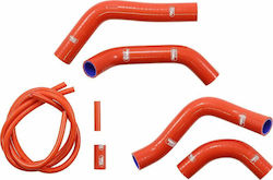 Samco Sport Set Silicone Motorcycle Engine Hoses for Honda CBR 1000 Red