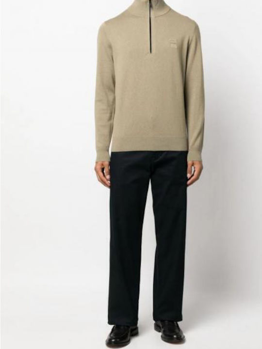 Hugo Boss Men's Long Sleeve Sweater Khaki