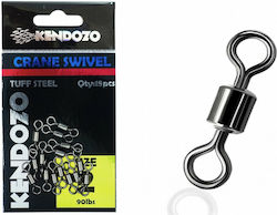 Kendozo Lures Tuff Steel Fishing Wire Split Ring No3 Set 15 Pieces Black Kendozo Lures Tuff Steel Fishing Wire Split Ring No3 Set 15 Pieces Black