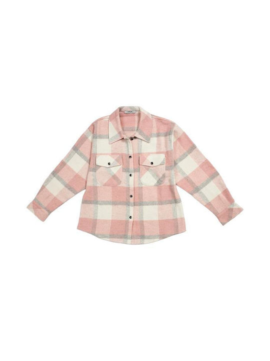 Evita Girls Casual Jacket Pink