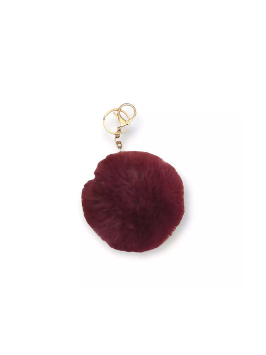 Remix Keychain Burgundy