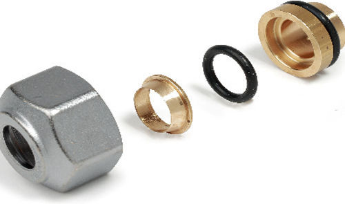 Giacomini Ρακόρ Σύνδεσης Σωλήνα Ορειχάλκινο 18mm 98622-D