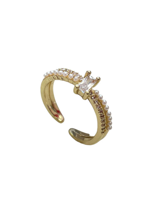 Intimonna Women's Gold Plated Ring