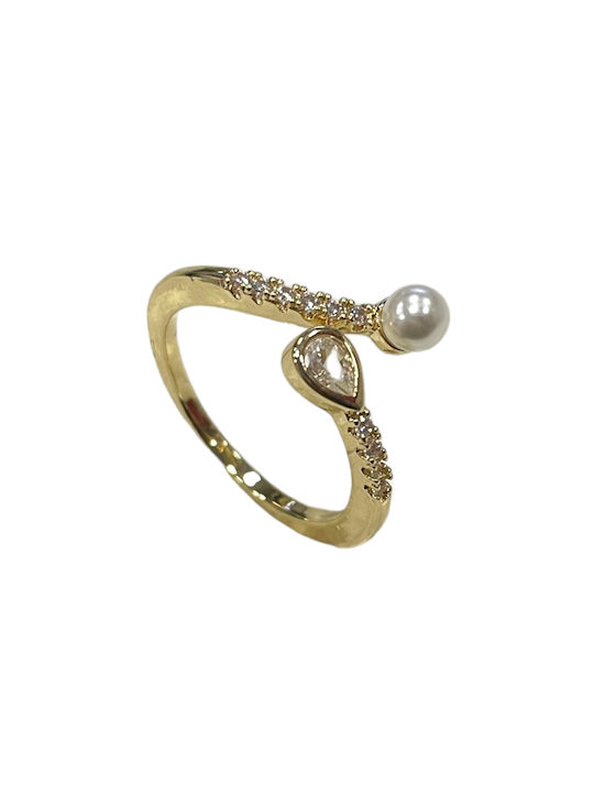 Intimonna Women's Gold Plated Ring