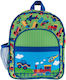Stephen Joseph Classic Transportation Schulranzen Rucksack Kindergarten Mehrfarbig mit Flaschenhalter