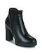 Refresh Women's Ankle Boots with High Heel Black