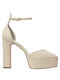 Carrano Leder Pumps Beige