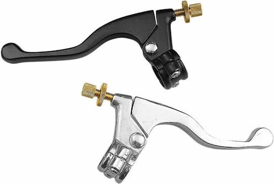 Parts Unlimited Μανέτα Φρένου Μοτοσυκλέτας Ασημί 43-1101R
