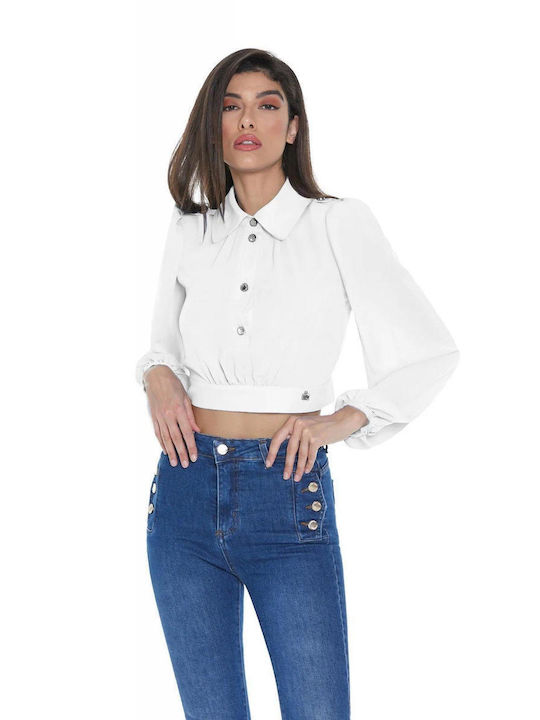 Relish Women's Shirt White