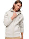 Superdry Men's Sweatshirt Jacket with Hood Glacier Grey Marl