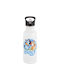 Koupakoupa Bluey Sticla de apa Oțel inoxidabil 600ml Alb