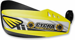 Cycra Motorcycle Protective Hand Guards in Yellow Colour