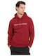 Funky Buddha Sweatshirt with Hood Cranberry