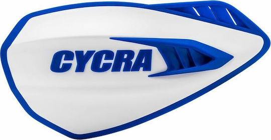 Cycra Motorcycle Protective Hand Guards in Blue Colour