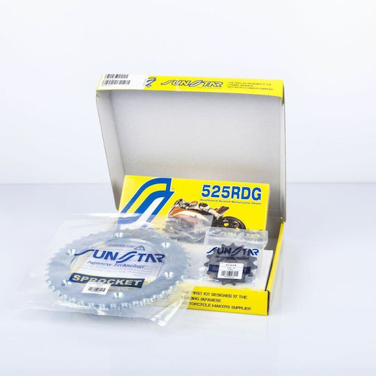Sunstar Σετ Γρανάζια Αλυσίδα για Suzuki GSX-R 750