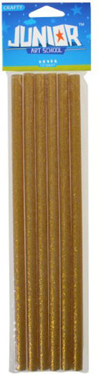 Junior Ράβδοι Σιλικόνης J437016 Χρυσό 6mm 6τμχ