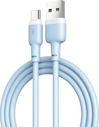 XO NB-208 USB 2.0 Cable USB-C male - USB-A male 60W Blue 1m (16.005.0238)