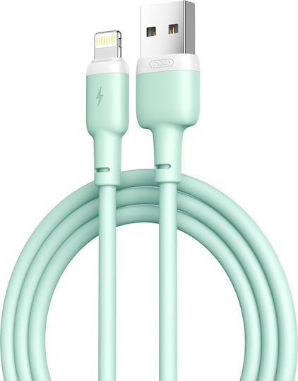 XO NB208 USB-A zu Lightning Kabel Grün 1m (16.005.0231)