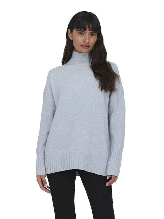 Only Women's Long Sleeve Sweater Turtleneck Lig...