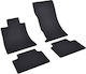 Rigum Set of Front and Rear Mats 4pcs for Opel Astra / Cascada Chevrolet Orlando / Cruze 2009-2015 Black