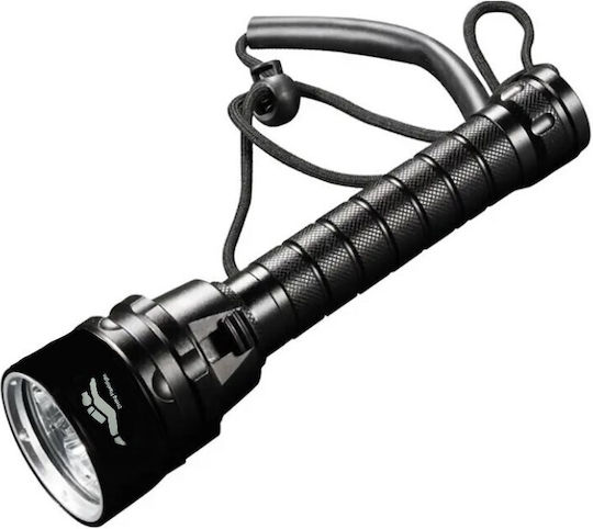 Rechargeable LED Diving Safety Light with Brightness 3200 Lumen for Depth up to 60m
