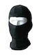 Figli Sports Cotton Rider Full Face Balaclava in Black/Black Colour Black Colour