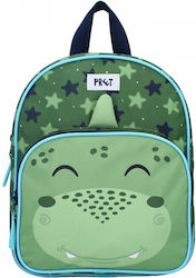 Pret a Porter Σχολική Τσάντα Ώμου Νηπιαγωγείου σε Πράσινο χρώμα