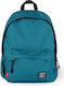 Legami Milano Schulranzen Rucksack Junior High-High School Blau mit Flaschenhalter 32Liter
