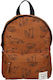 Kidzroom School Bag Backpack Kindergarten Brown