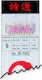Uno Artificial Bait Sabiki Rigs 30cm Gold