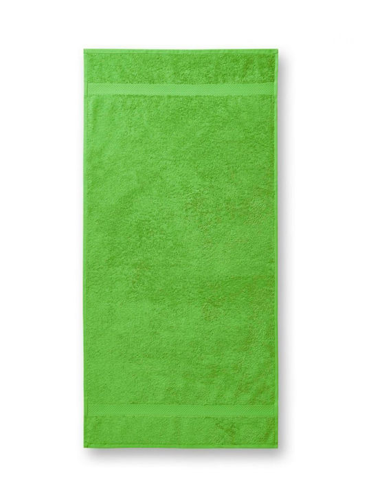 Malfini Pânză de față Terry 50x100cm. Verde