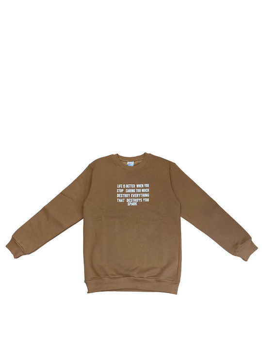 Spark Kids Sweatshirt Tabac Brown