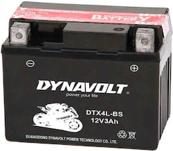 Dynavolt Μπαταρία Μοτοσυκλέτας DTX4L-BS με Χωρητικότητα 3Ah Dynavolt Μπαταρία Μοτοσυκλέτας DTX4L-BS με Χωρητικότητα 3Ah