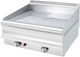 Visvardis Gewerbliche Flachgrillplatten LPG 75x90x32cm 19kW mit glatter & geriffelter Platte