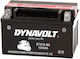 Dynavolt Motorradbatterie YTX7A-BS mit Kapazität 6Ah
