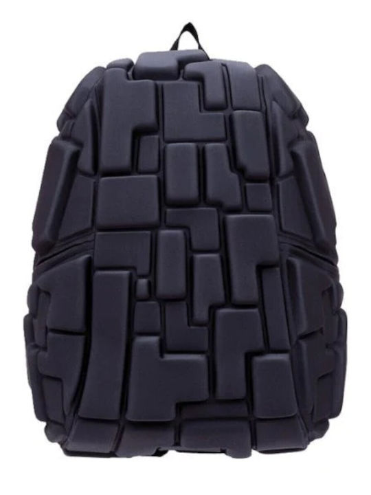 Madpax BLOK Schulranzen Rucksack Junior High-High School in Schwarz Farbe