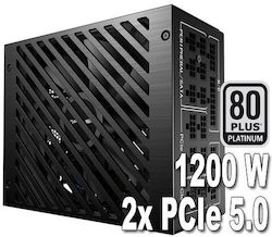 LC-Power LC1200P rev. 3.0 1200W Черно Компютърно захранване Пълен модул 80 Plus Platinum