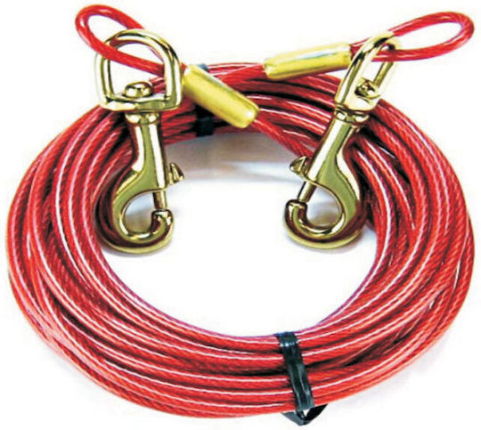Donald Pet Care Hundeleine/Führleine Riemen in Rot Farbe 9m