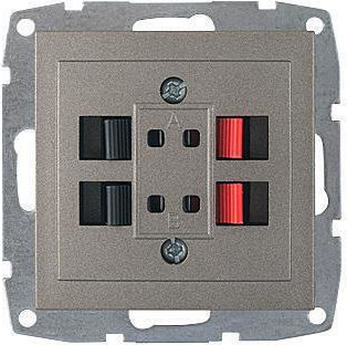 Mono Electric Steckdose Redner in Gold Farbe 500-002305142