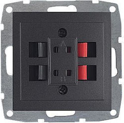 Mono Electric Steckdose Redner in Gold Farbe 500-002005142