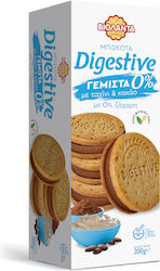 Μπισκότα Digestive γεμιστά Χωρίς Ζάχαρη με Κρέμα Ταχίνι και Κακάο Βιολάντα (200g)