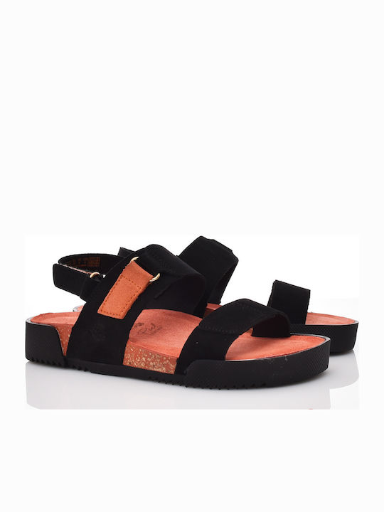 Yokono Leather Women's Flat Sandals Anatomic in...