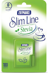 Γλυκαντικό Slim line με Stevia Ζωγράφος (100τεμ)