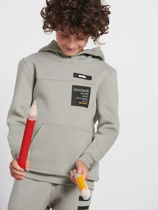 BodyTalk Kids Sweatshirt with Hood Gray